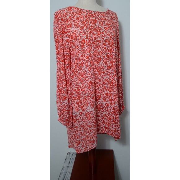 Billabong Red & White Floral Gauzy Dress Women’s Sz M
swimsuit Coverup - Picture 3 of 10